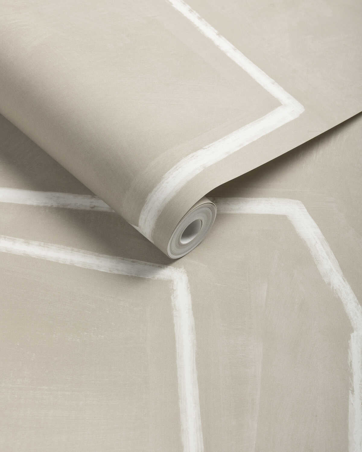 Chalka - Flax - KRAVET COUTURE Wallpaper