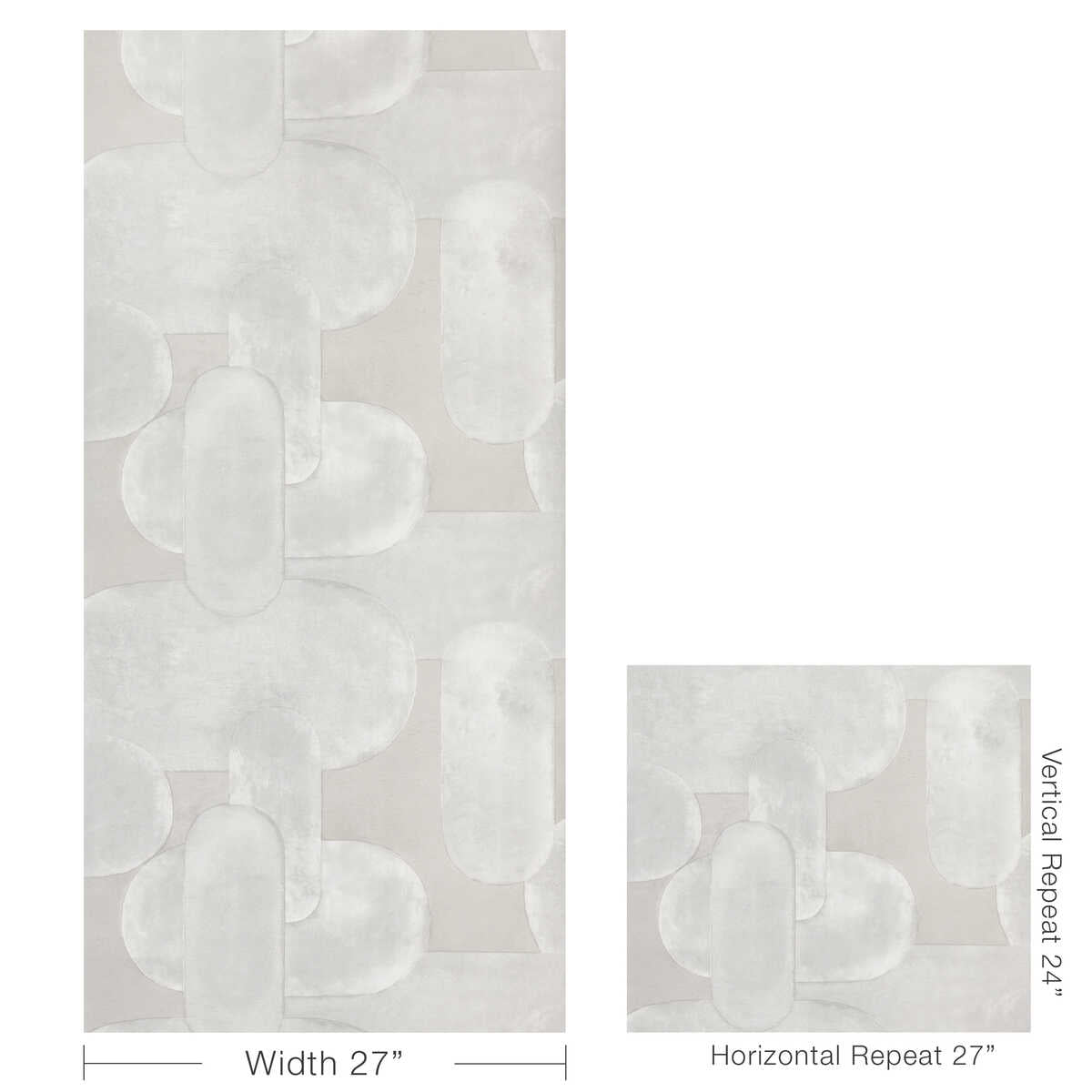 Art Effect - Cloud Cover - KRAVET COUTURE Wallpaper