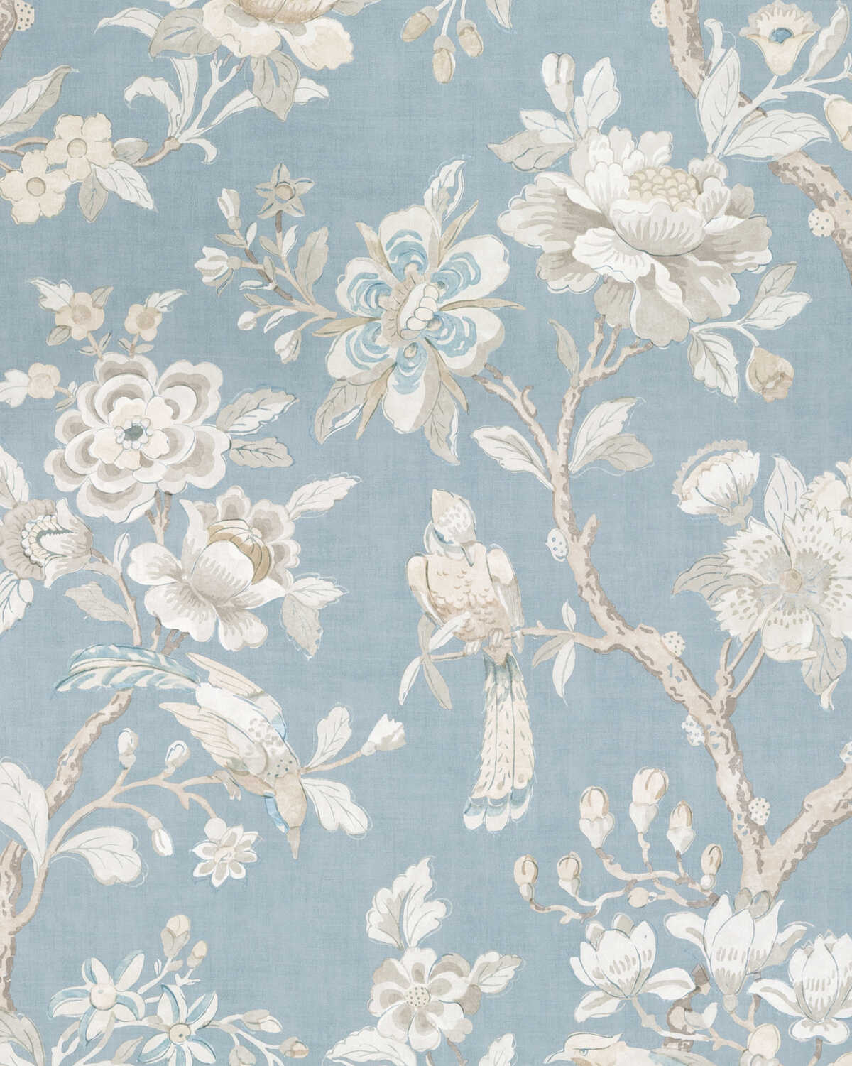 Symphony Wp - Cornflower - KRAVET COUTURE Wallpaper