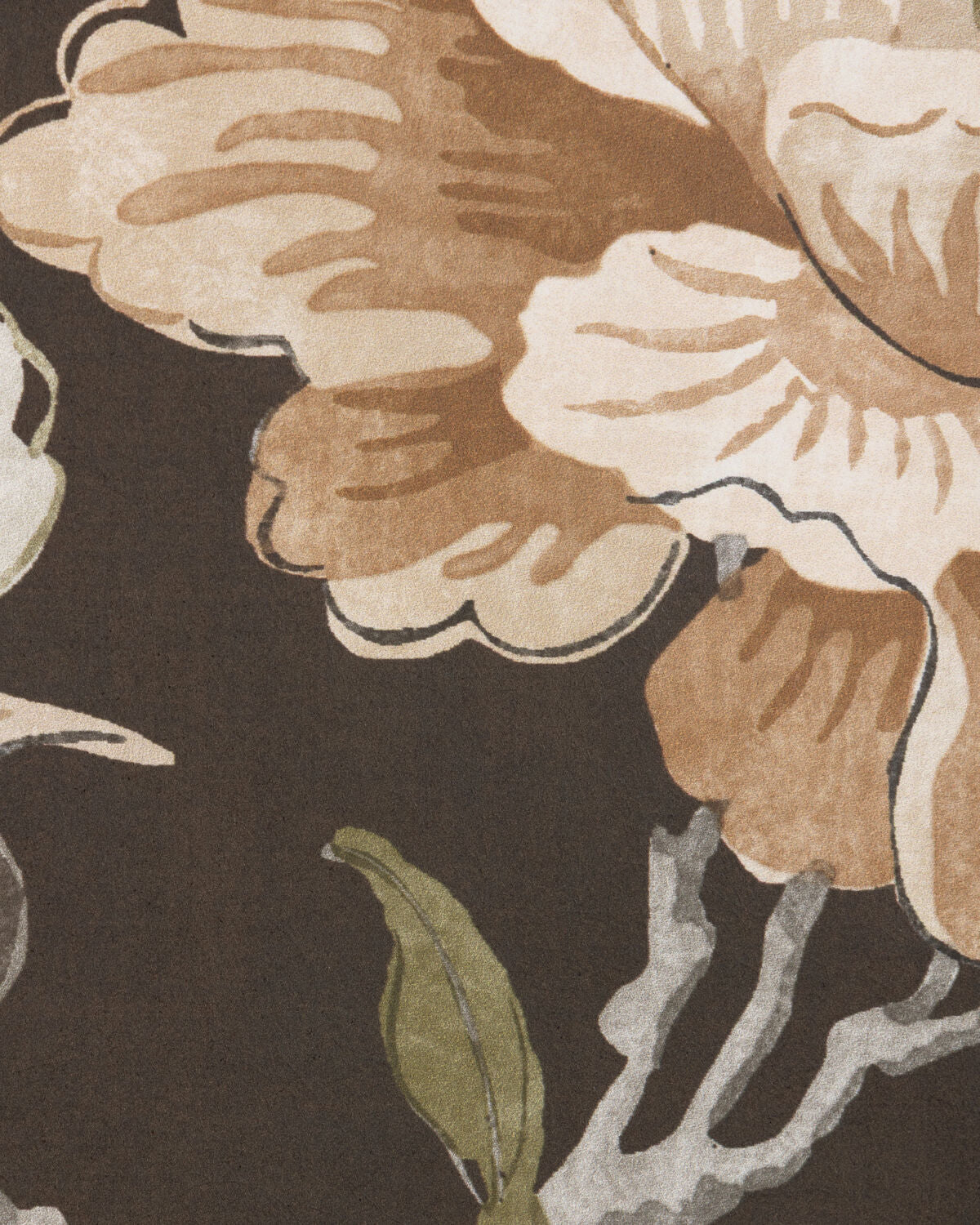 Symphony Wp - Chocolate - Kravet Couture Papel pintado