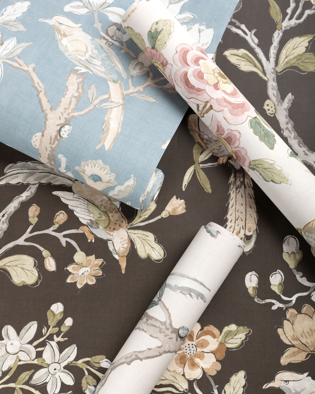 Symphony Wp - Chocolate - Kravet Couture Papel pintado