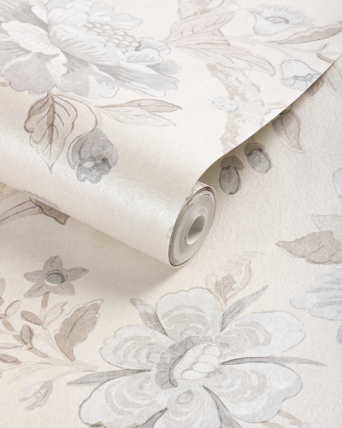Symphony Mica Wp - Pewter - KRAVET COUTURE Wallpaper