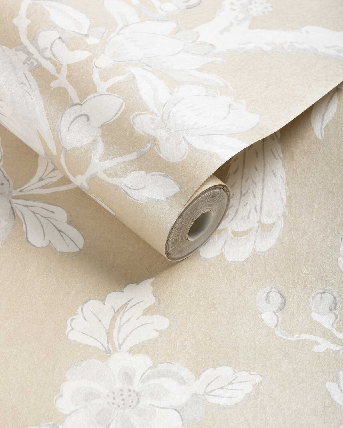 Symphony Mica Wp - Champagne - KRAVET COUTURE Wallpaper