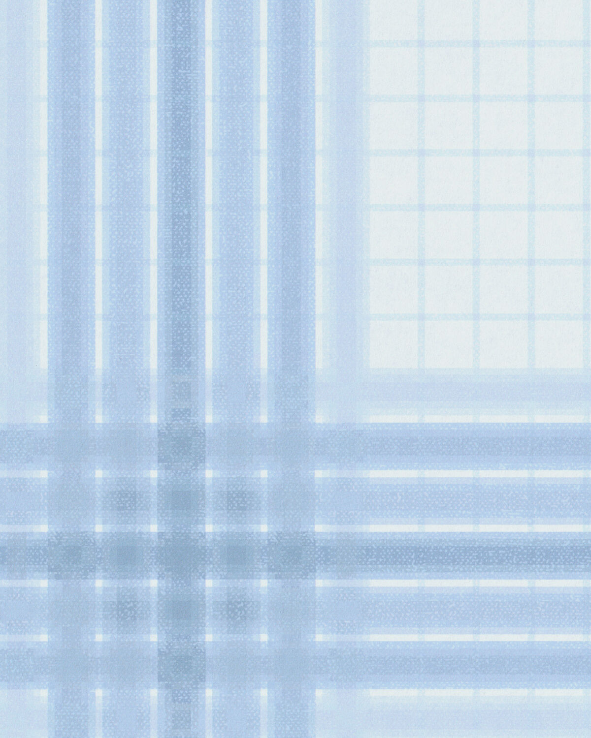 Wayland Plaid Wp - Blue Bay - Kravet Couture Wallpaper