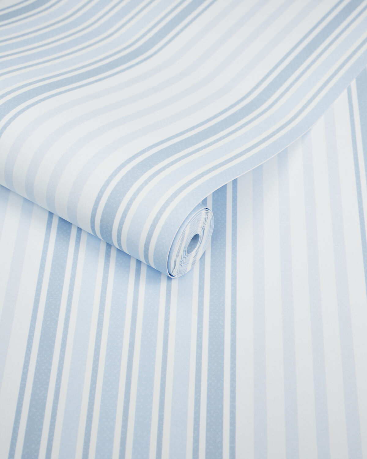 Douglas Stripe Wp - Blue Bay - Kravet Couture Wallpaper