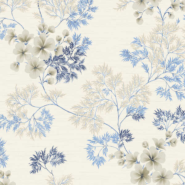 Flora - Indigo - WINFIELD THYBONY Papel pintado