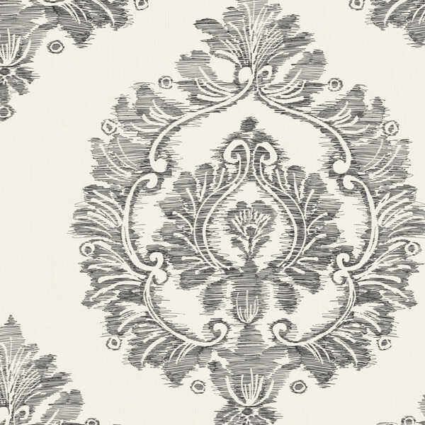 Damascus - Charcoal - WINFIELD THYBONY Papel pintado