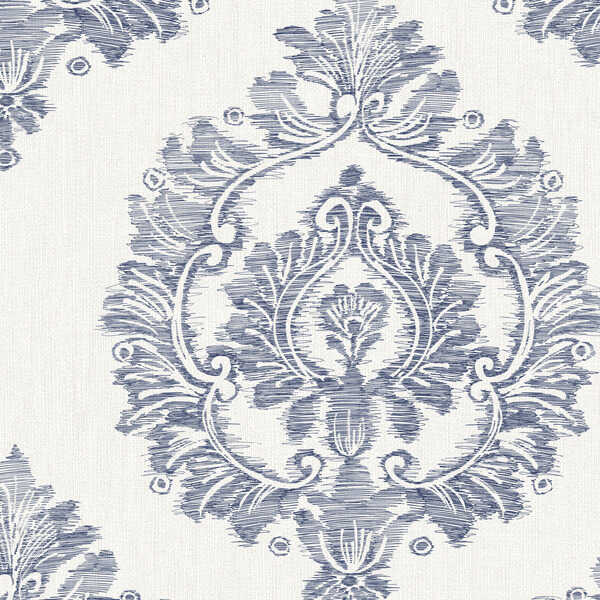Damascus - Indigo - WINFIELD THYBONY Papel pintado