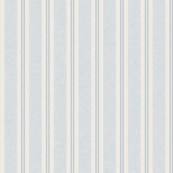 Ticking Stripe - Serenity - WINFIELD THYBONY Wallpaper