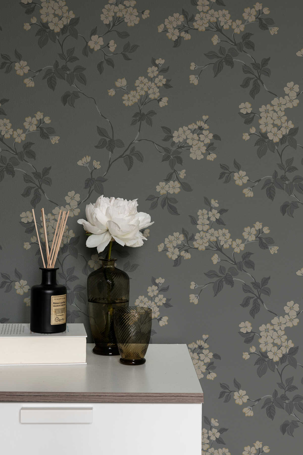 Blomma - Onyx - WINFIELD THYBONY Papel pintado