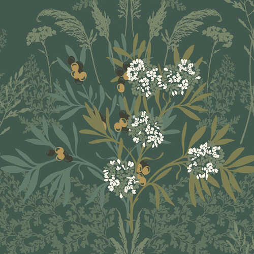 Fern Gardens - Green - WINFIELD THYBONY Wallpaper