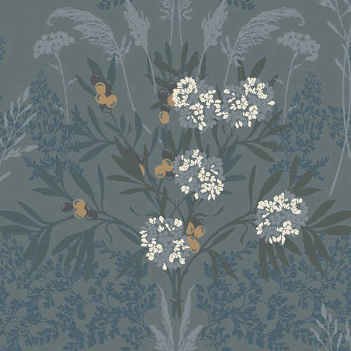 Fern Gardens - Blue