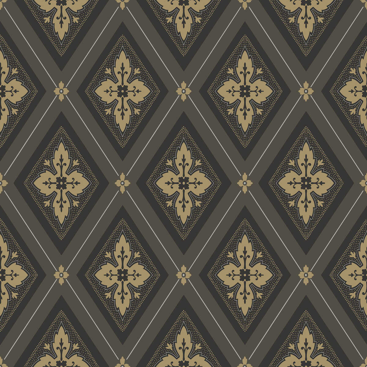 Lily - Onyx - WINFIELD THYBONY Papel pintado