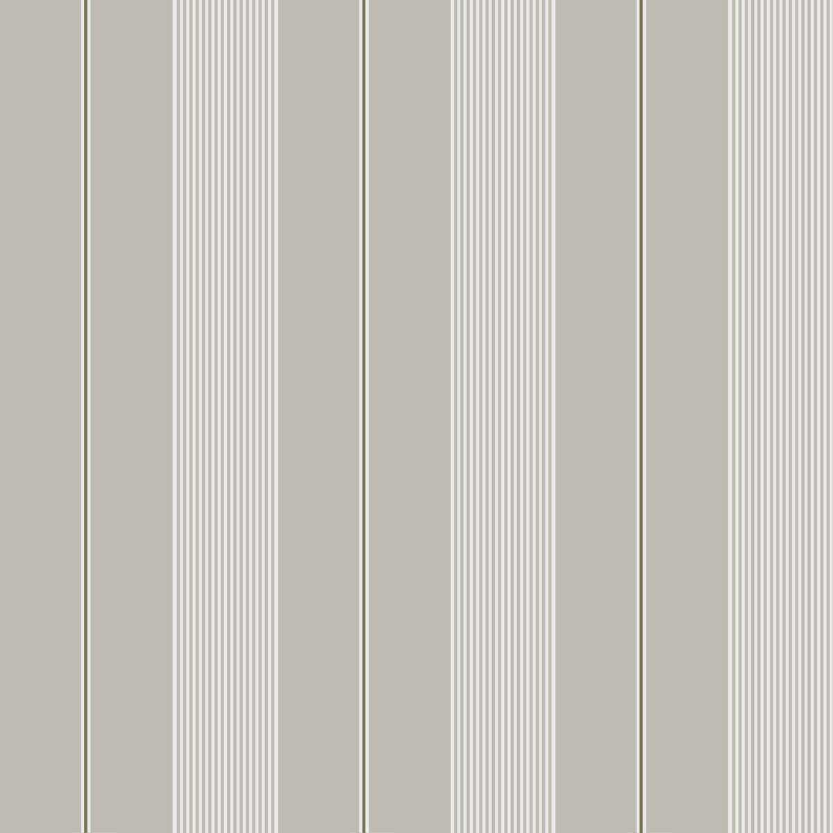 Oliver Stripe - Grey - WINFIELD THYBONY Papel pintado