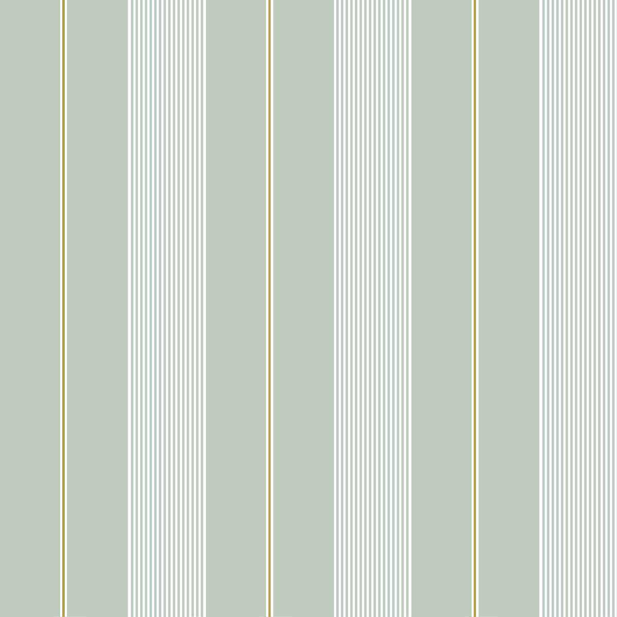 Oliver Stripe - Pale Green - WINFIELD THYBONY Papel pintado