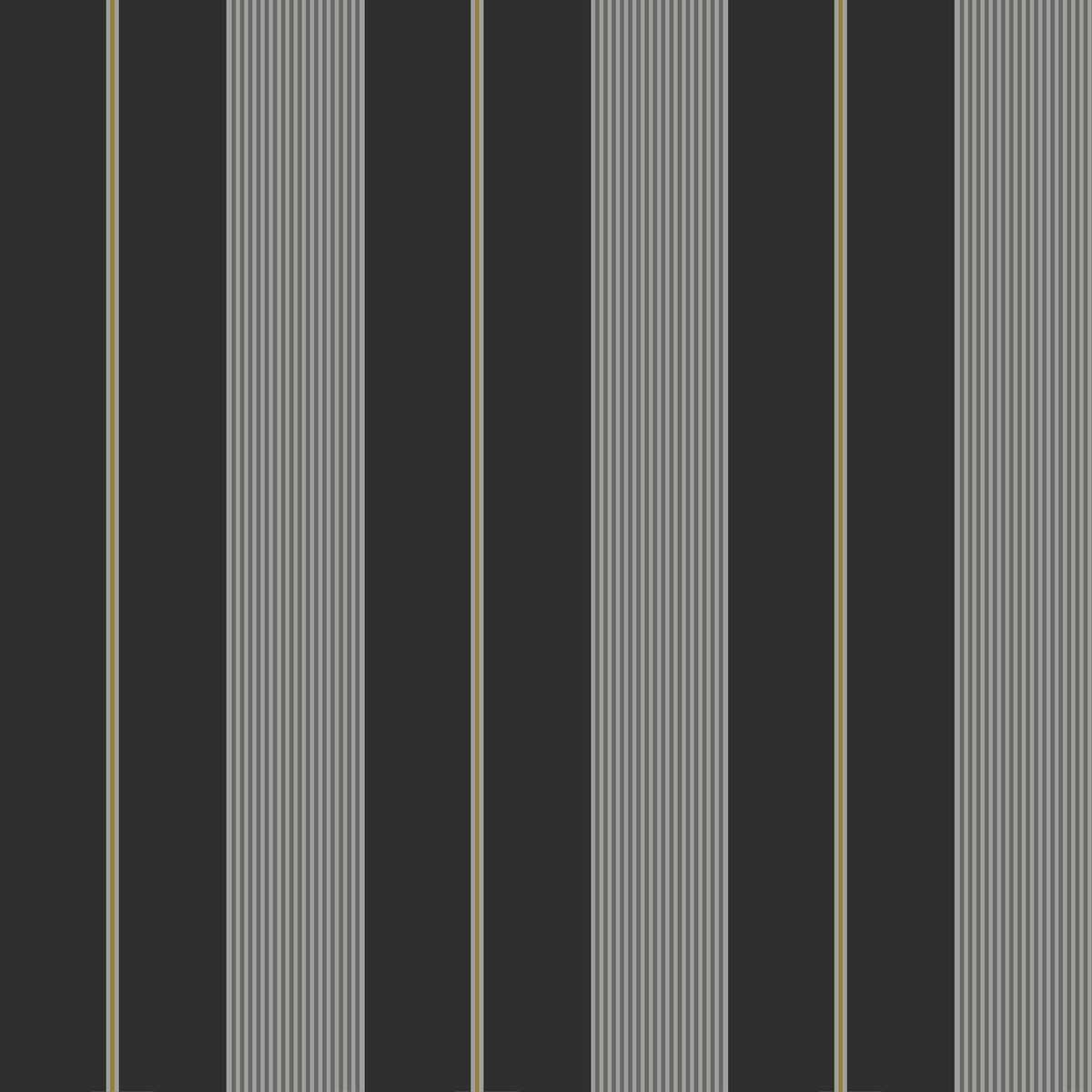 Oliver Stripe - Onyx - WINFIELD THYBONY Papel pintado