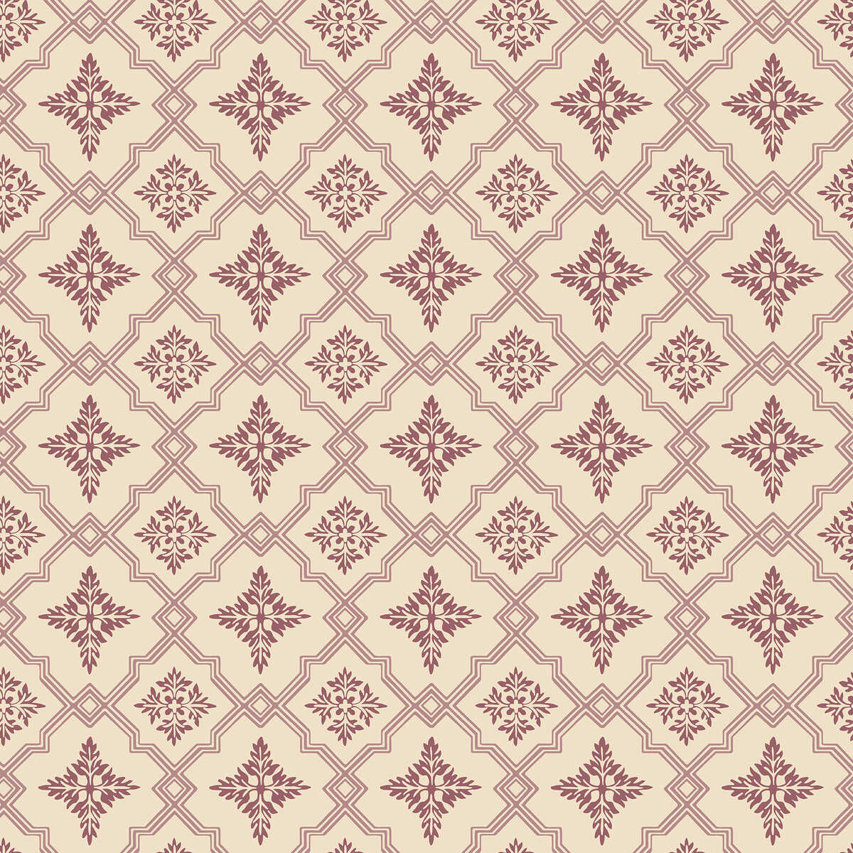 Gabriela - Georgian Red - WINFIELD THYBONY Papel pintado