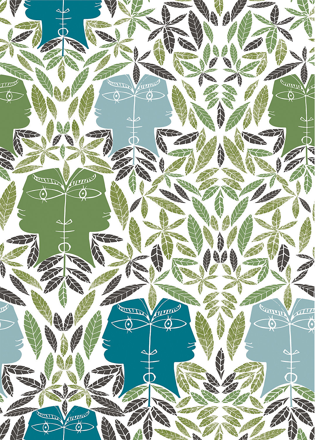 Cap D'Ail - Vegetal - Scalamandre Wallpaper