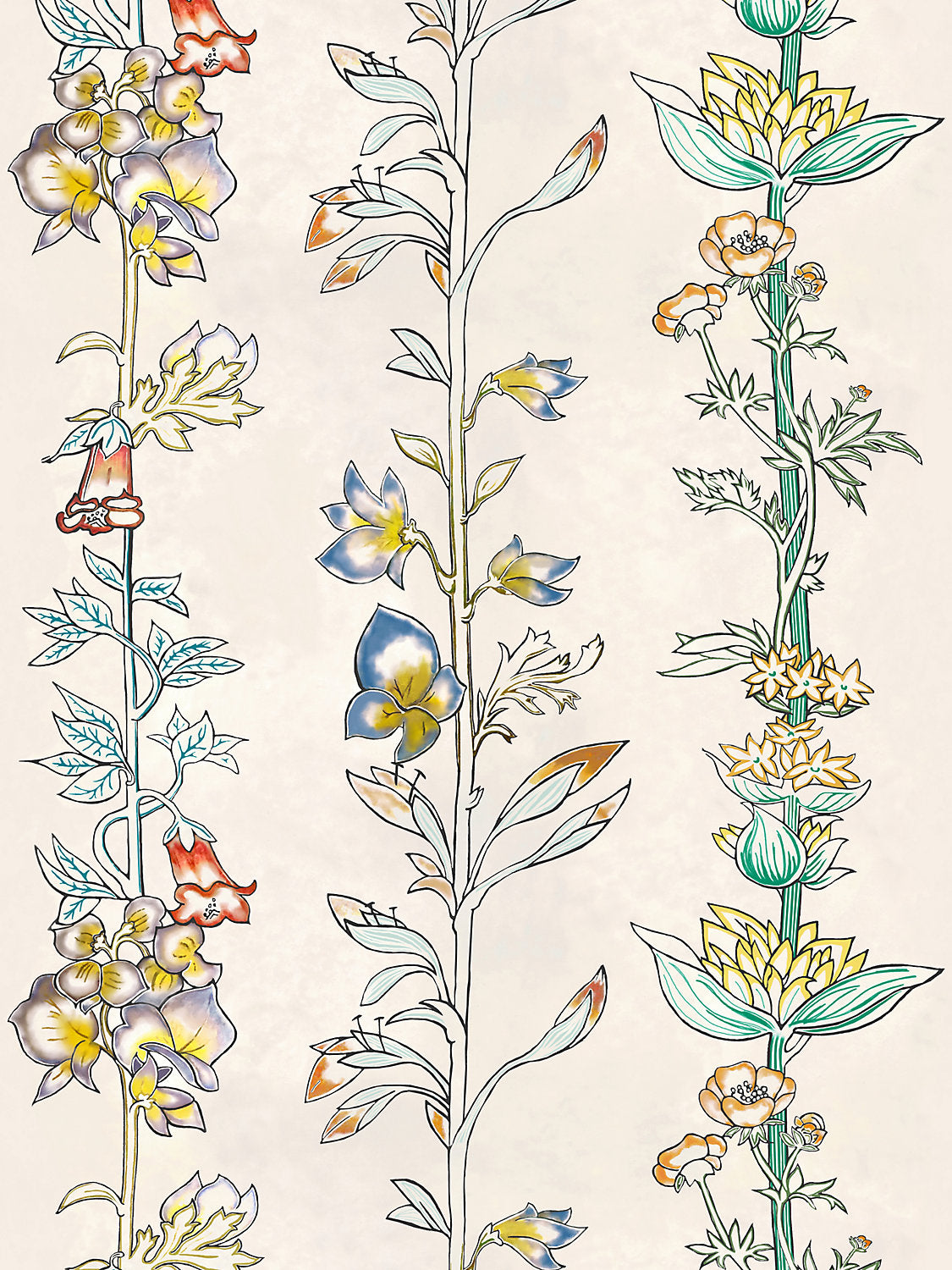 Milly La Foret - Herbier - Scalamandre Wallpaper