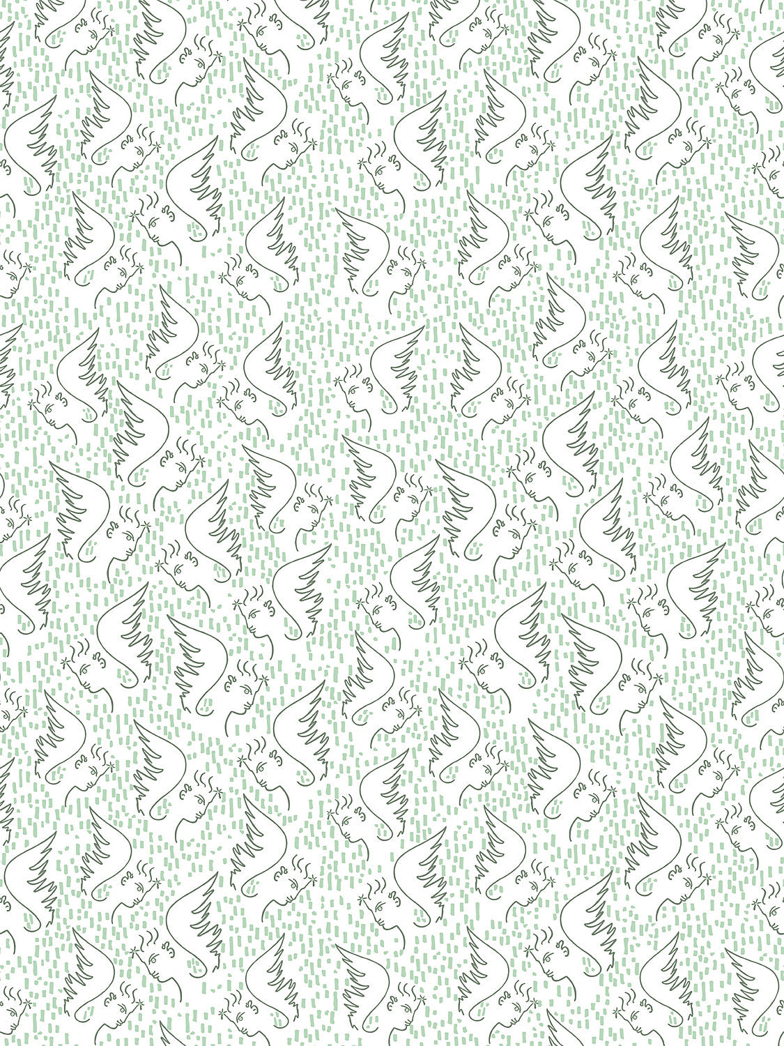 Figure D'Ange - Celadon