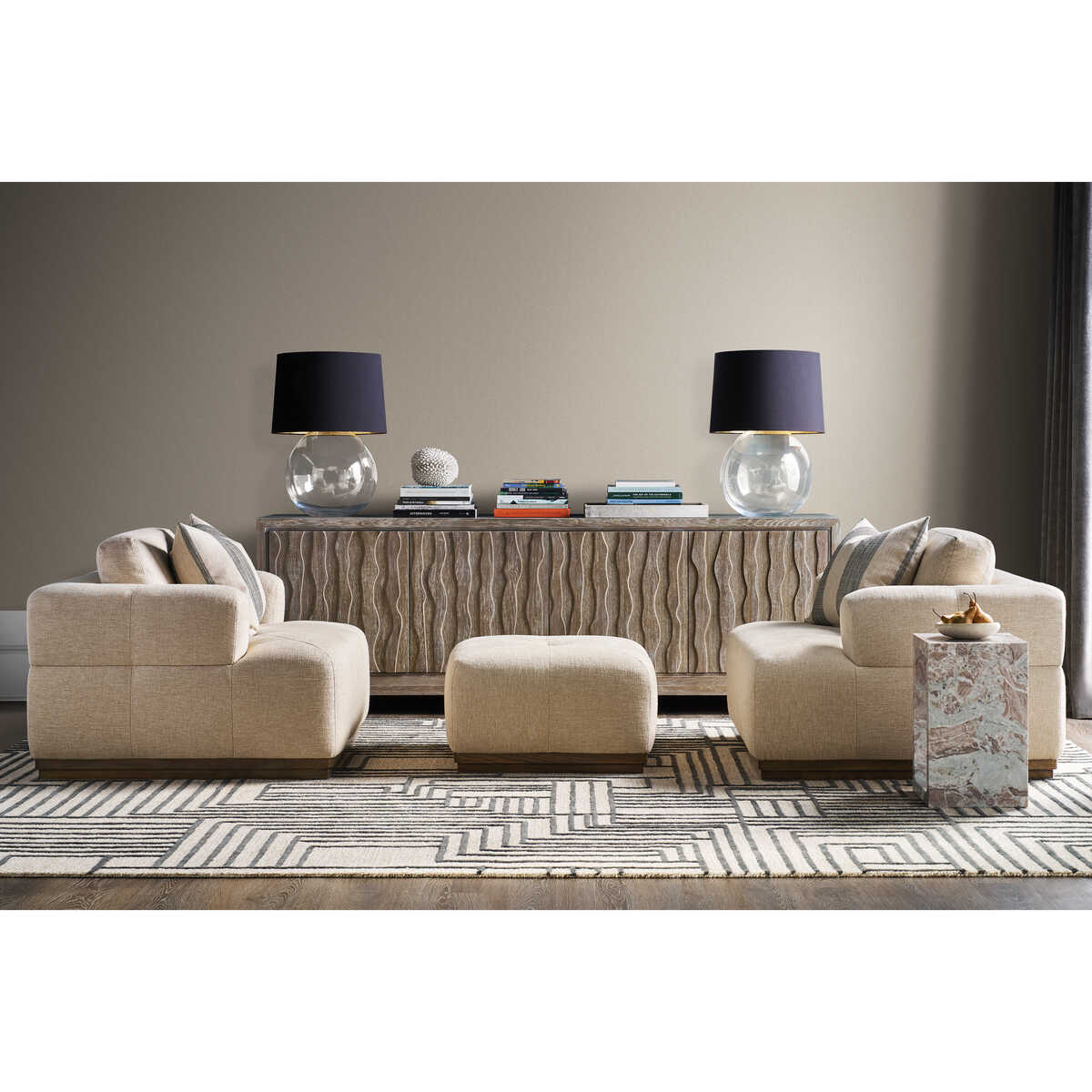 Varola - Pewter - WINFIELD THYBONY Papel pintado