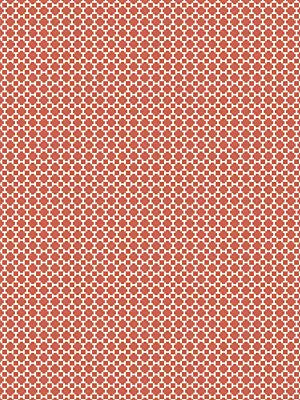 Harry Wallcovering - Coral Red