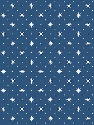 Grand Trixie Wallcovering - Navy
