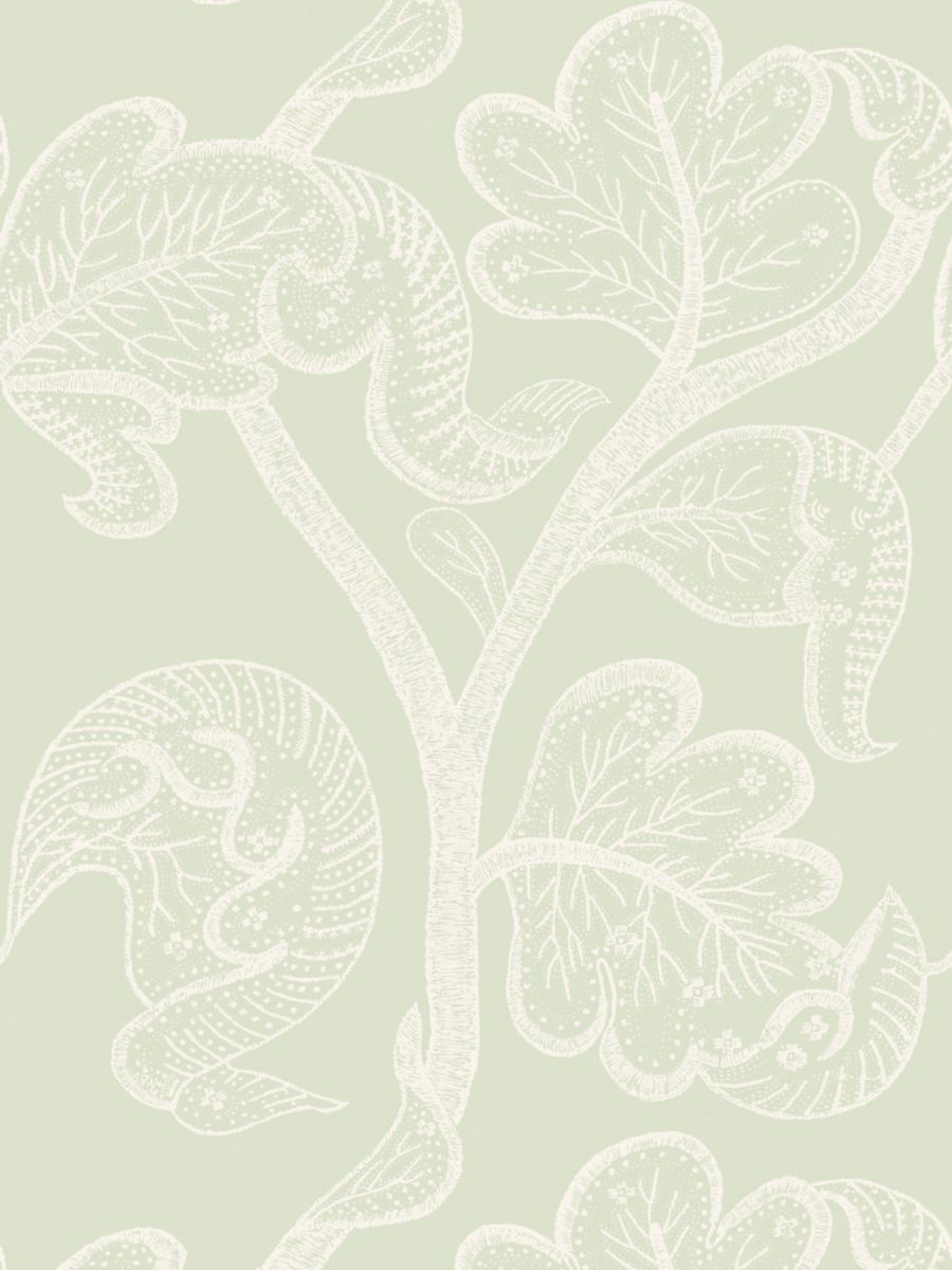 Russell Wallcovering wallpaper in Green Tea by Hinson - Hinson Wallpaper