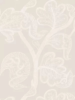 Russell Wallcovering - Alabaster - Scalamandre Wallpaper