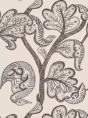 Russell Wallcovering - Umber - Scalamandre Wallpaper