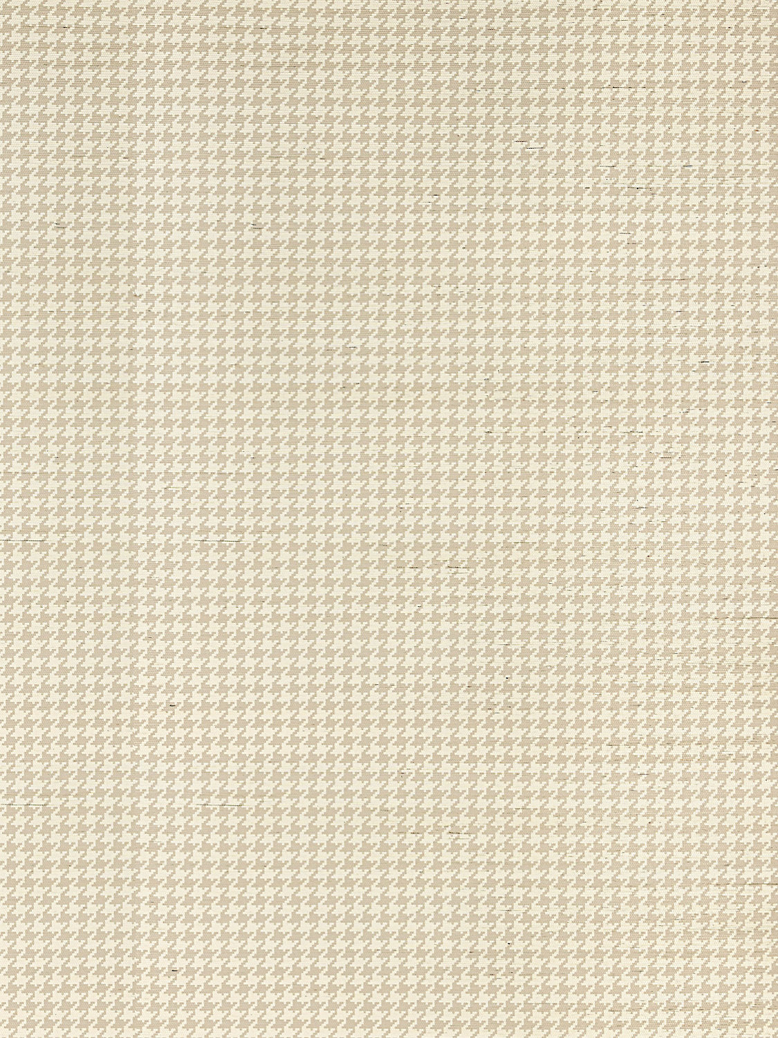 Houndstooth Sisal - Dune - Scalamandre Wallpaper