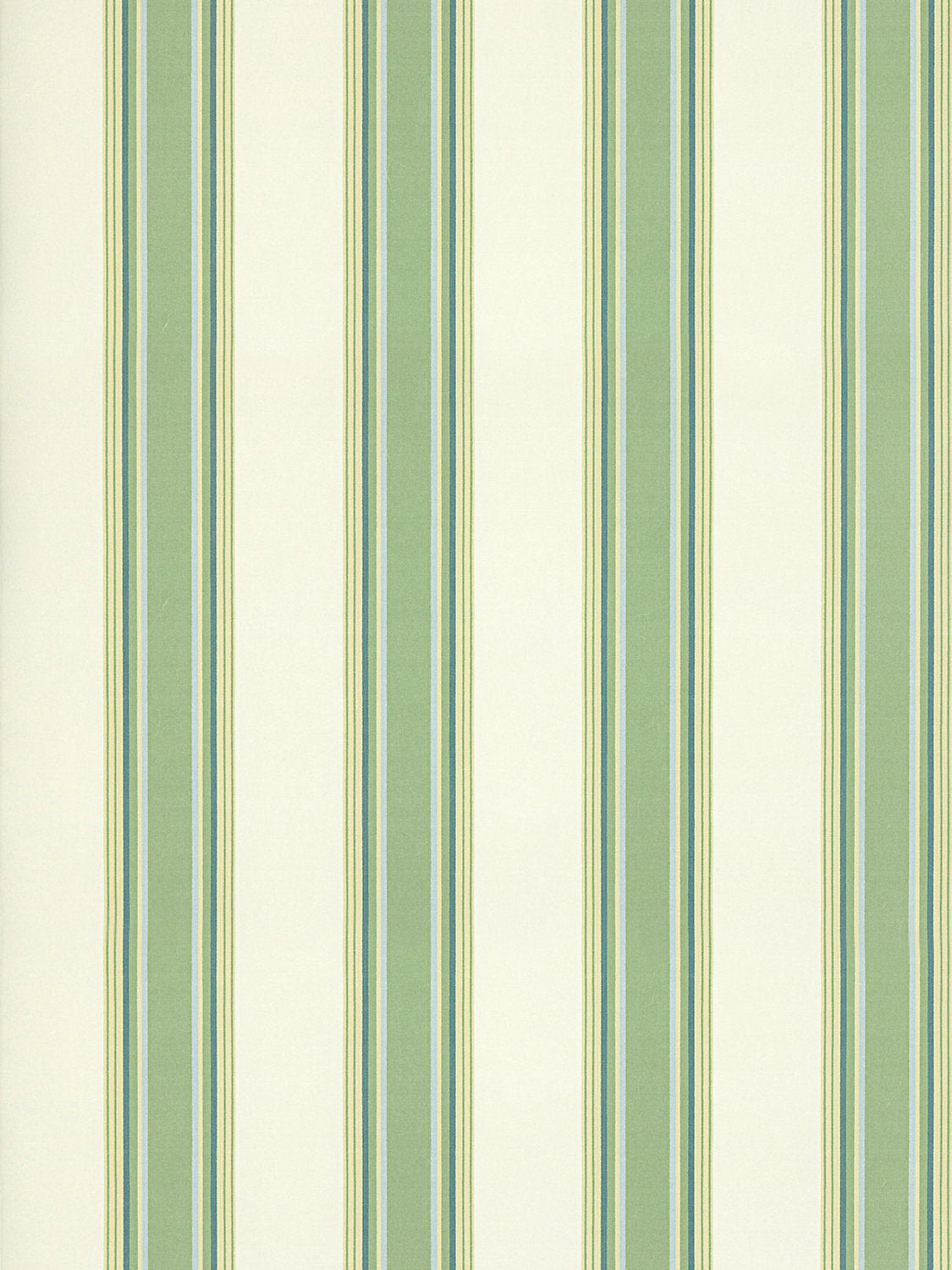 Nolan Stripe - Key Lime - Scalamandre Wallpaper