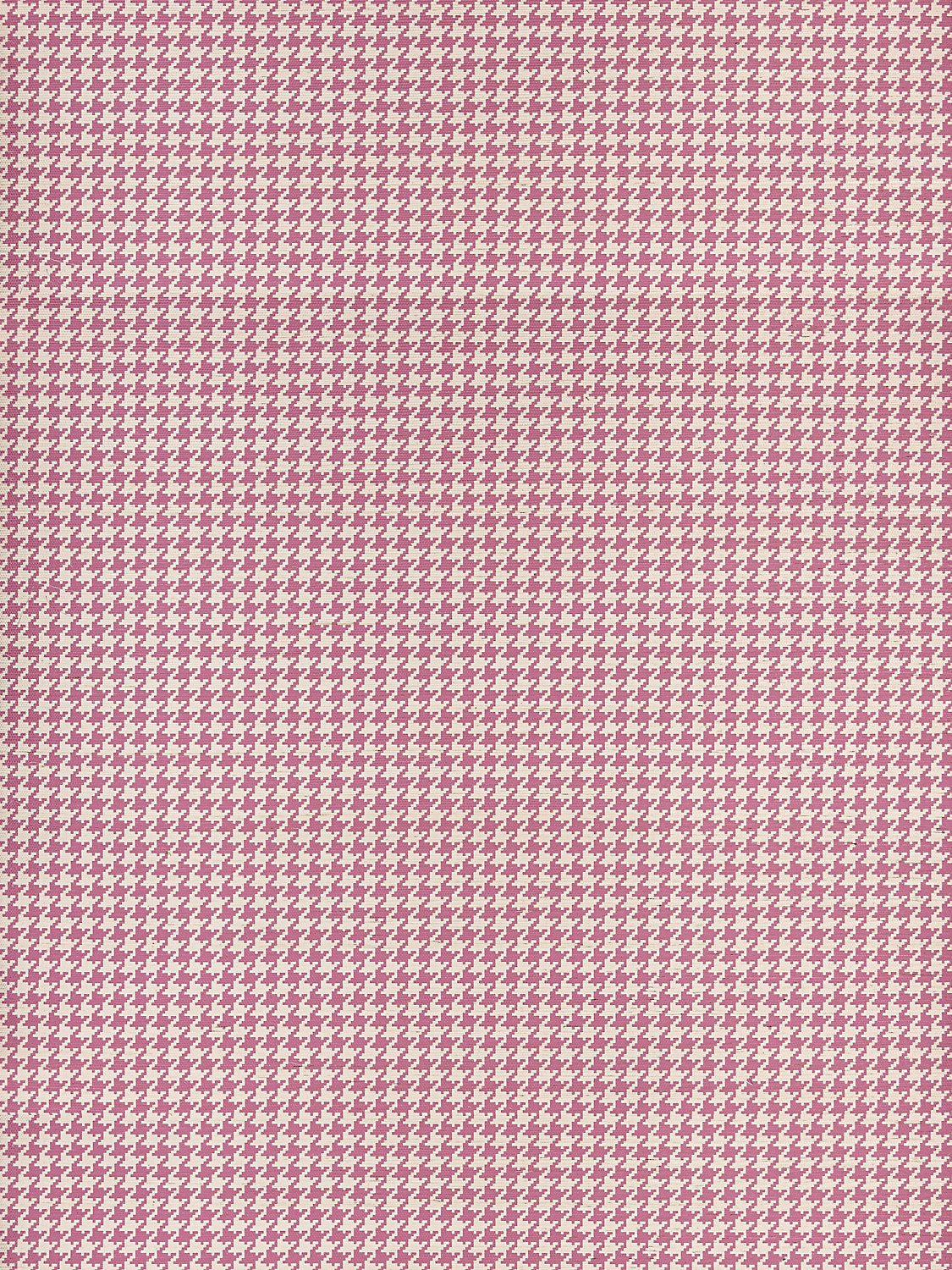 Houndstooth Sisal - Raspberry
