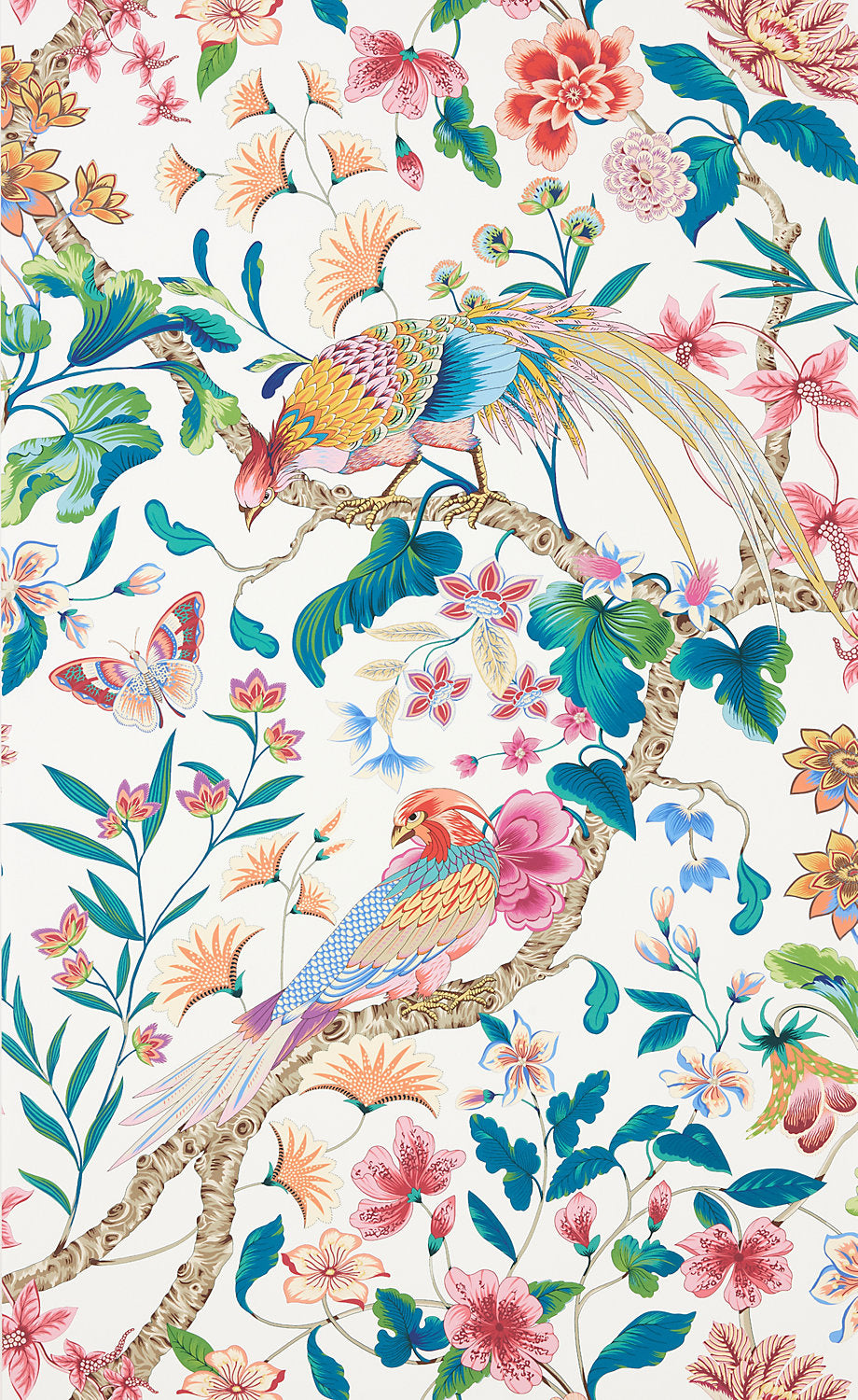 Botany Bay | Wallcovering - Perennial Garden - Scalamandre Wallpaper