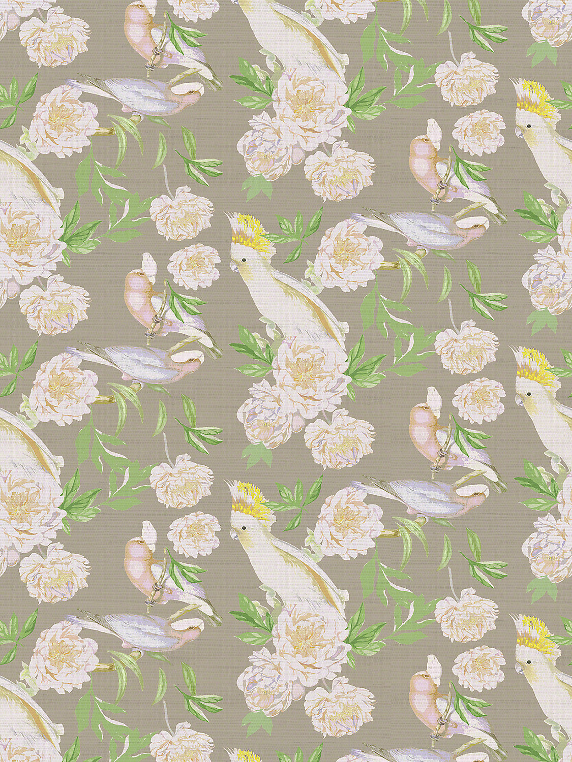 Peony Inspira - Breakers - Scalamandre Wallpaper