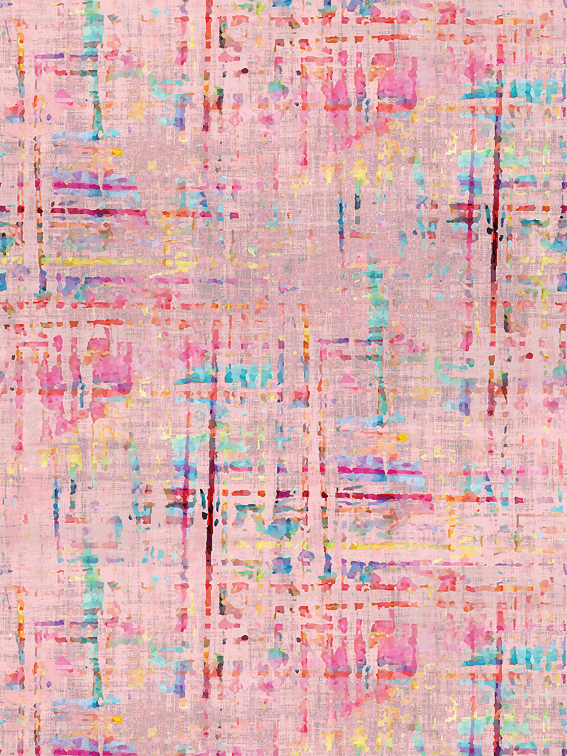 Coco - Pink - Scalamandre Wallpaper