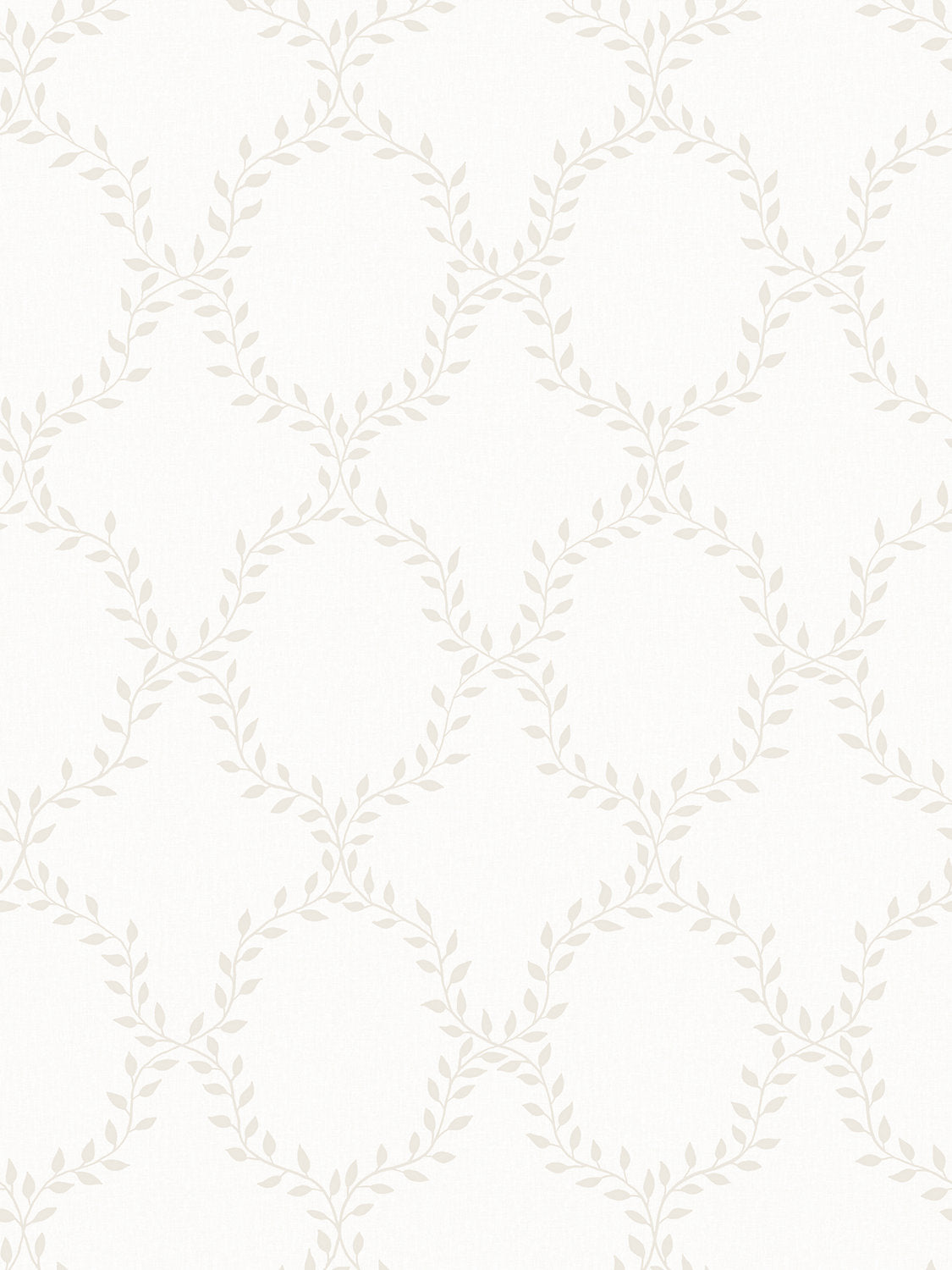 Wilma - Eggshell - Scalamandre Wallpaper