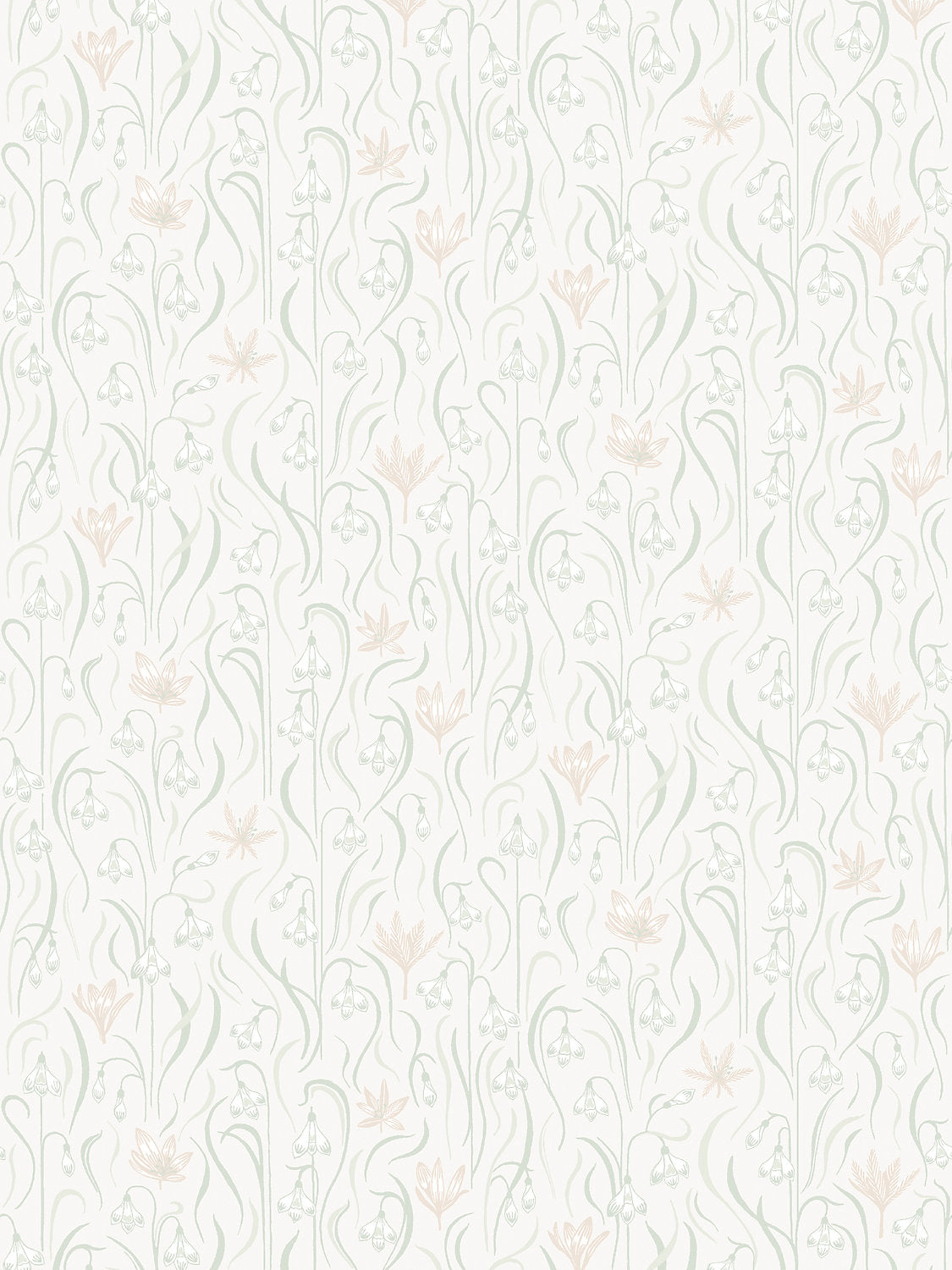 Signe - Spring Green - Scalamandre Wallpaper