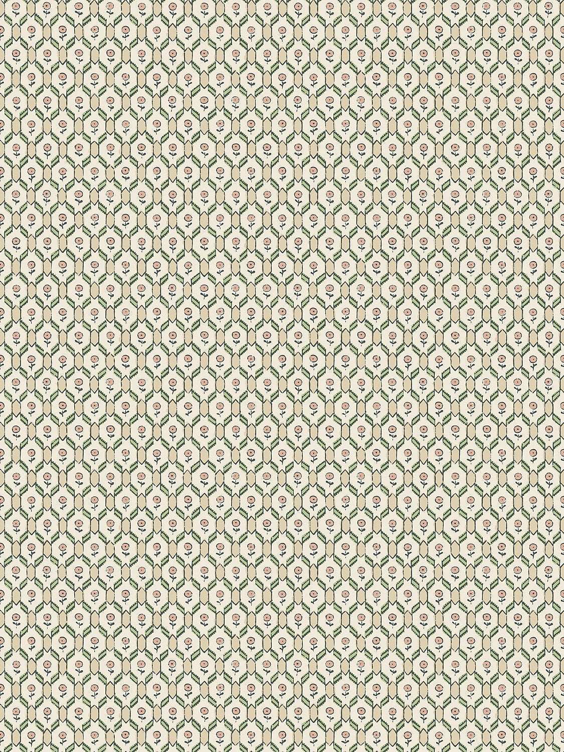 Hugo - Oat - Scalamandre Wallpaper