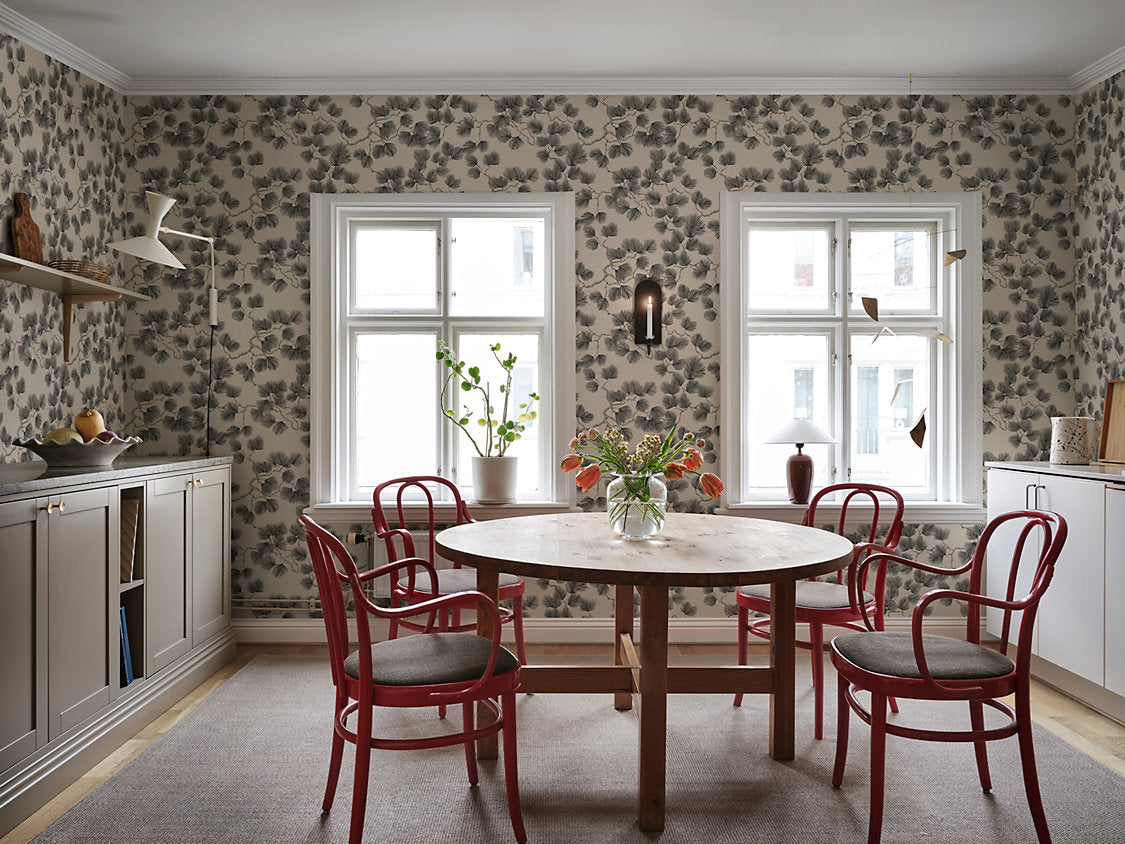 Pine Misty Brown  WSB 0804 0325 by Sandberg Wallcovering