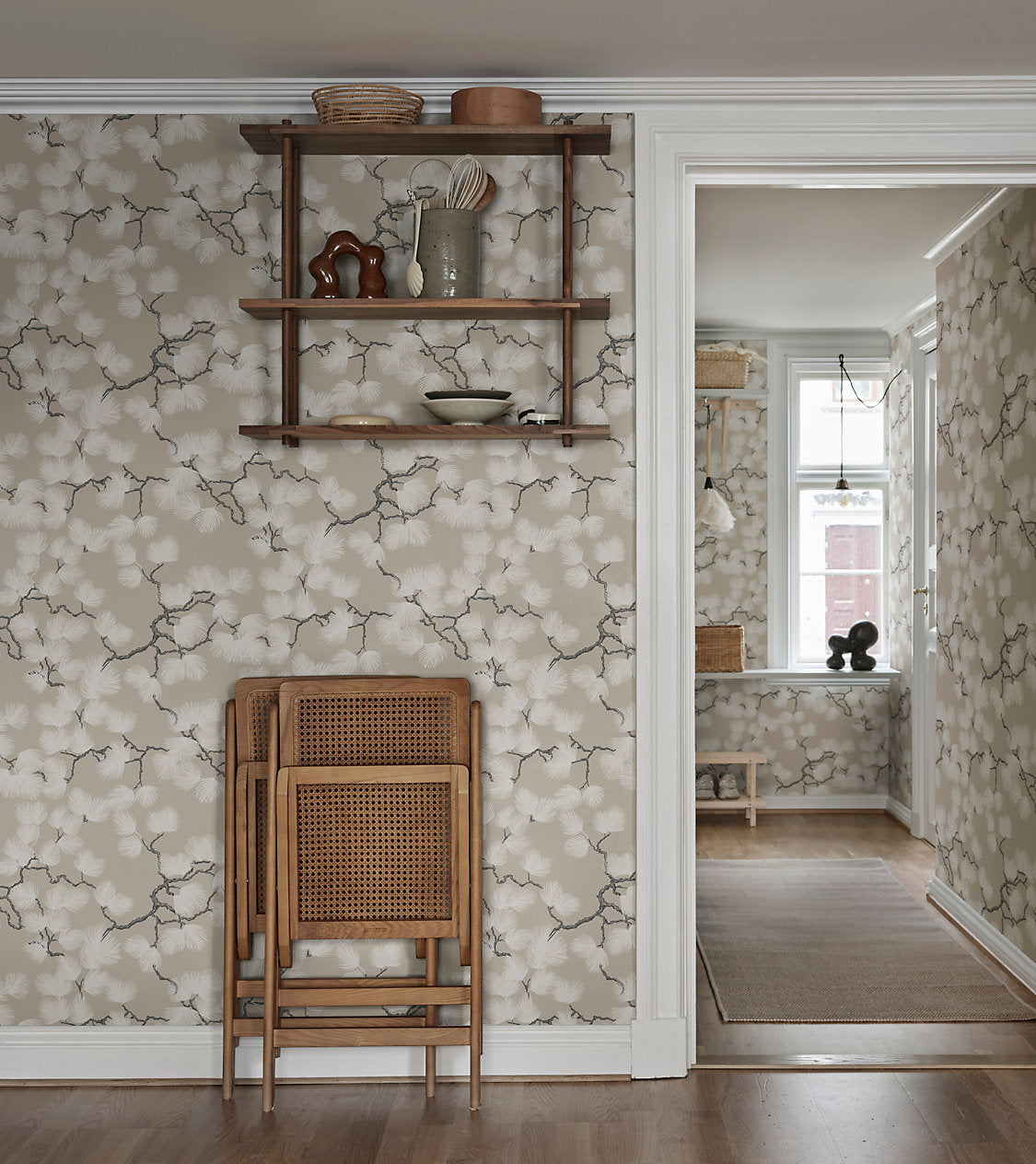 WSB 0804 0326 Pine Beige by Sandberg Wallcovering