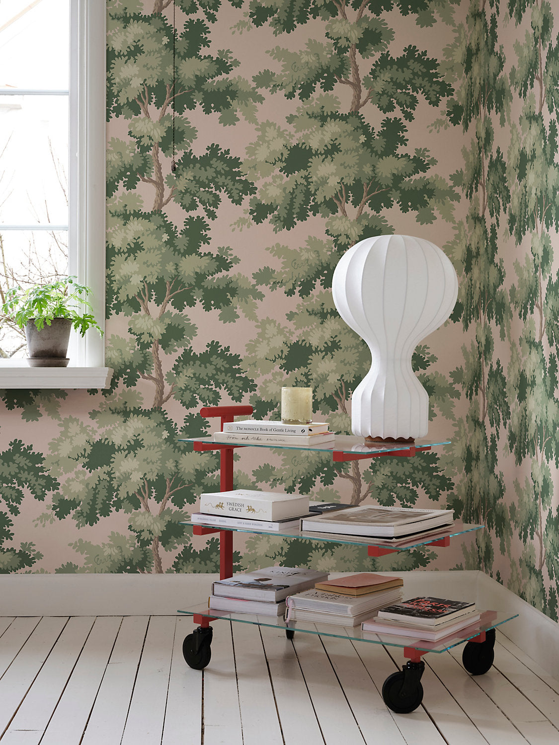 Raphael Light Pink WSB 0444 0382 - Sandberg Wallcovering