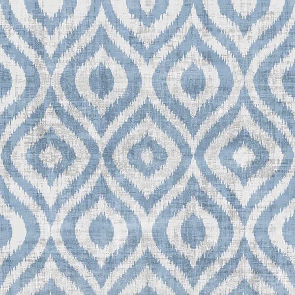Batik - Powder Bluep - WINFIELD THYBONY Wallpaper