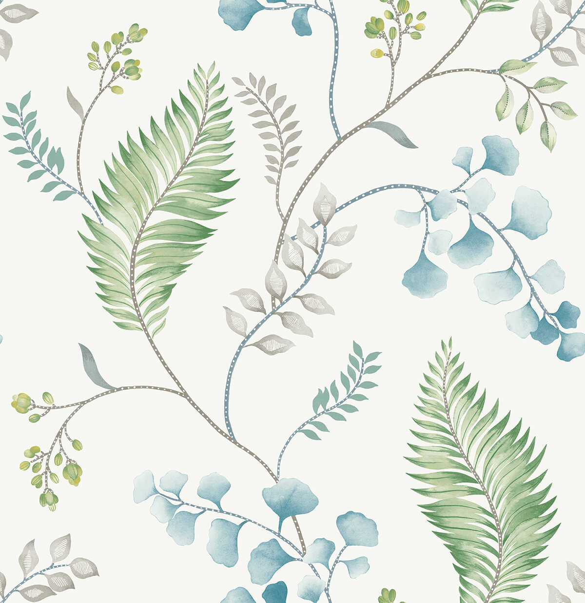 El Monte - Jade - WINFIELD THYBONY Wallpaper