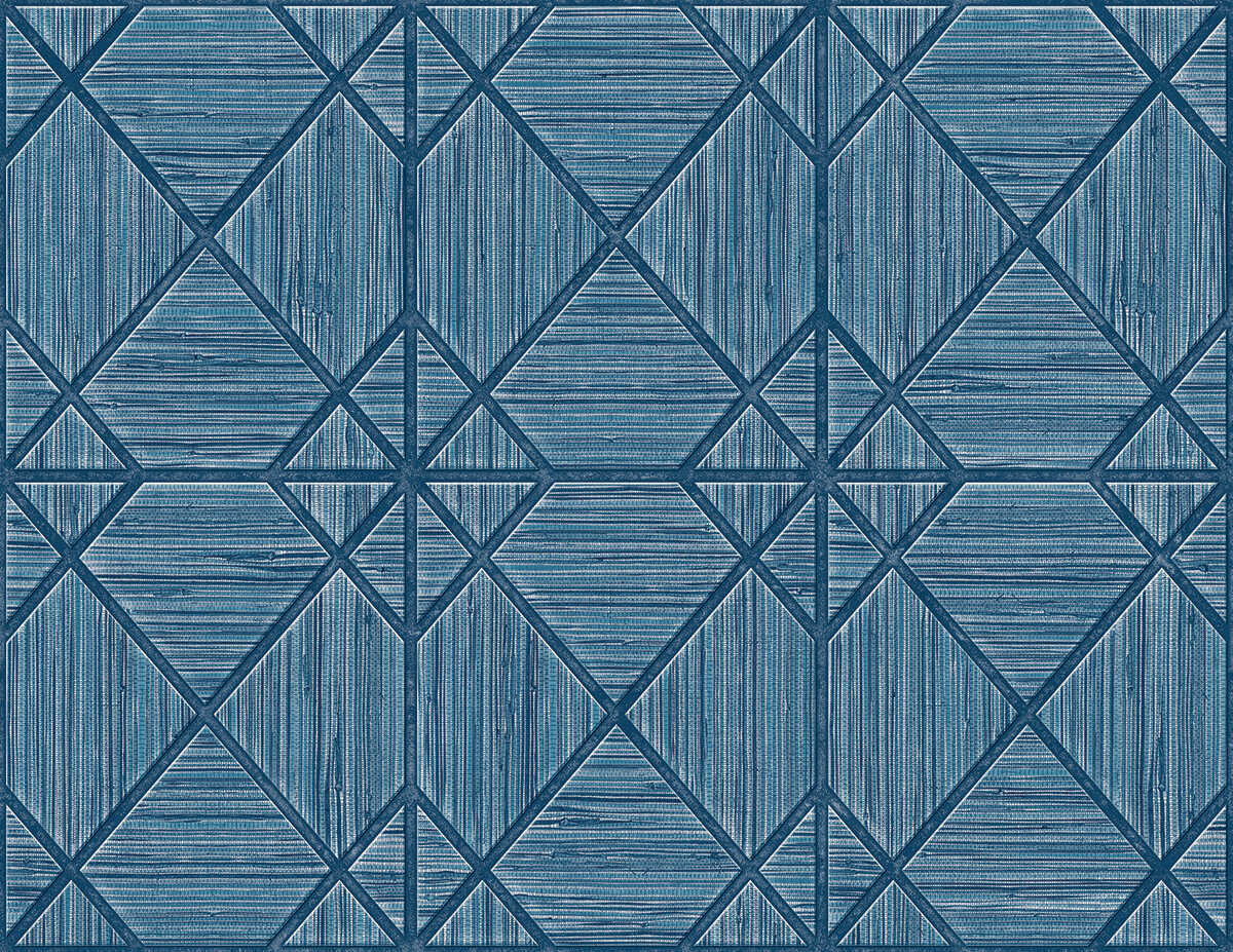 Midway Ave - Indigo - WINFIELD THYBONY Wallpaper