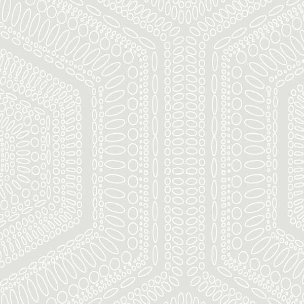 Concentric Groove - Cream - WINFIELD THYBONY Wallpaper