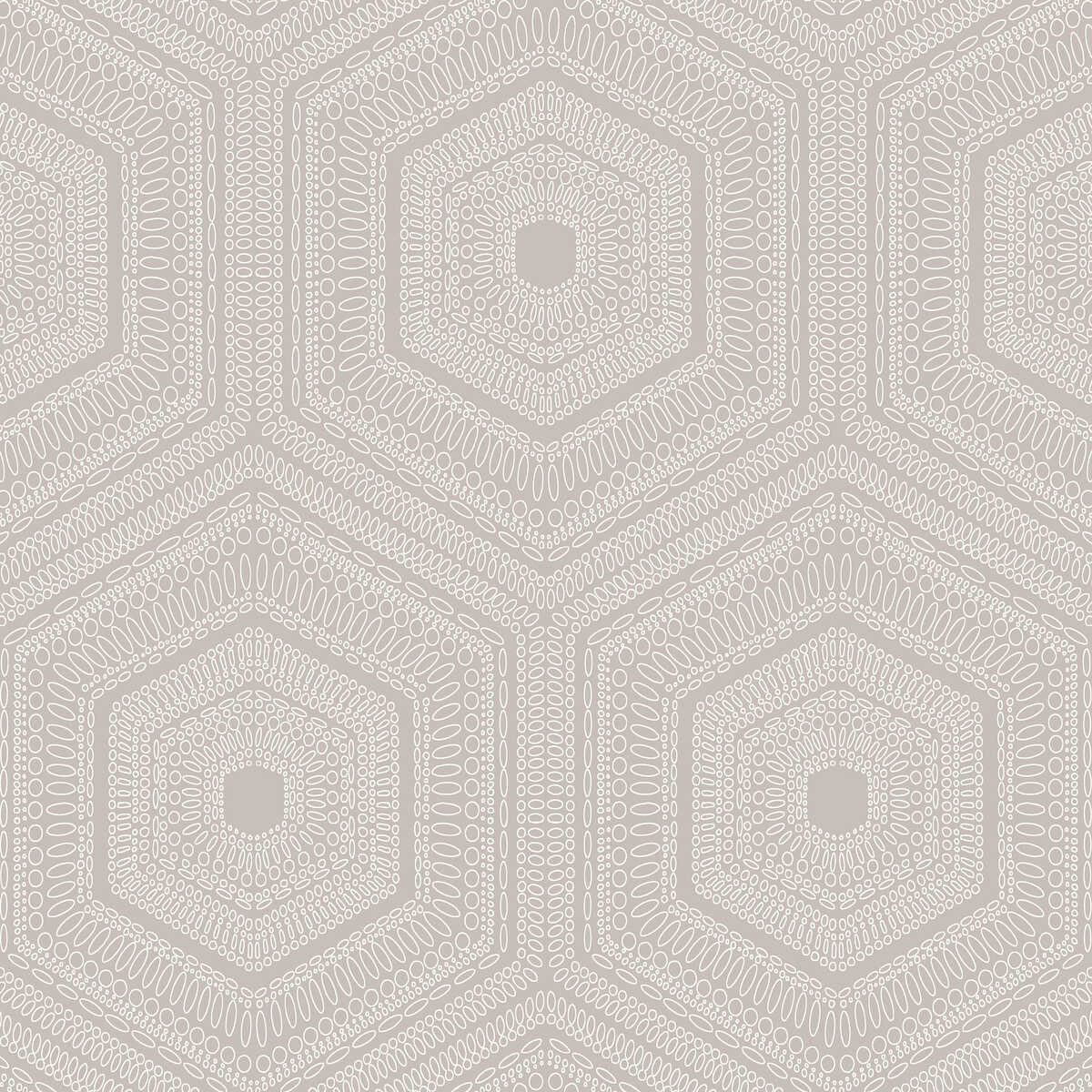 Concentric Groove - Buff - WINFIELD THYBONY Wallpaper