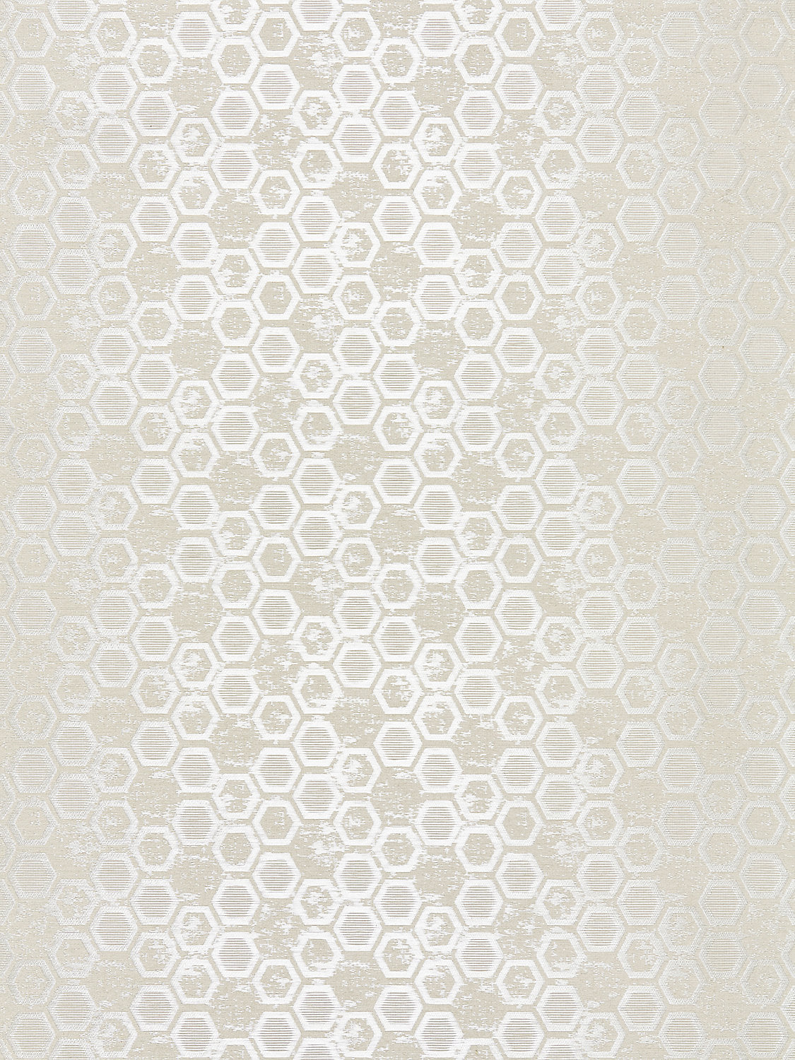 Hexagon Inspiration - Sand - Scalamandre Wallpaper