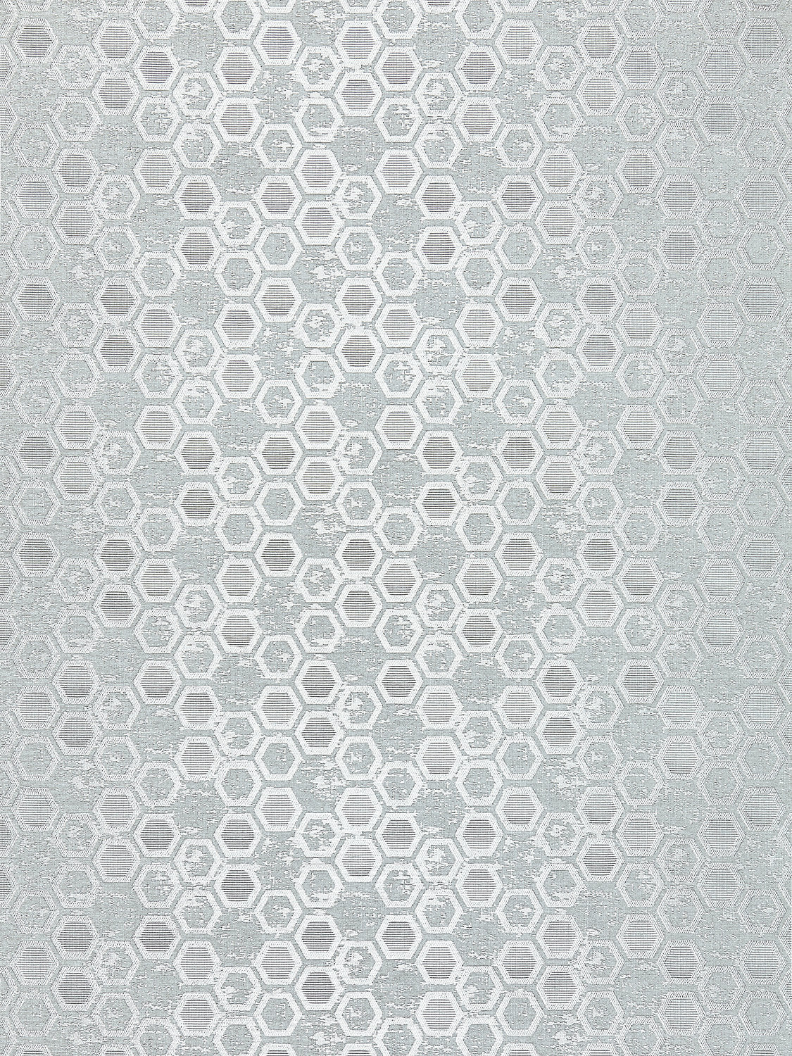 Hexagon Inspiration - Glacier - Scalamandre Wallpaper
