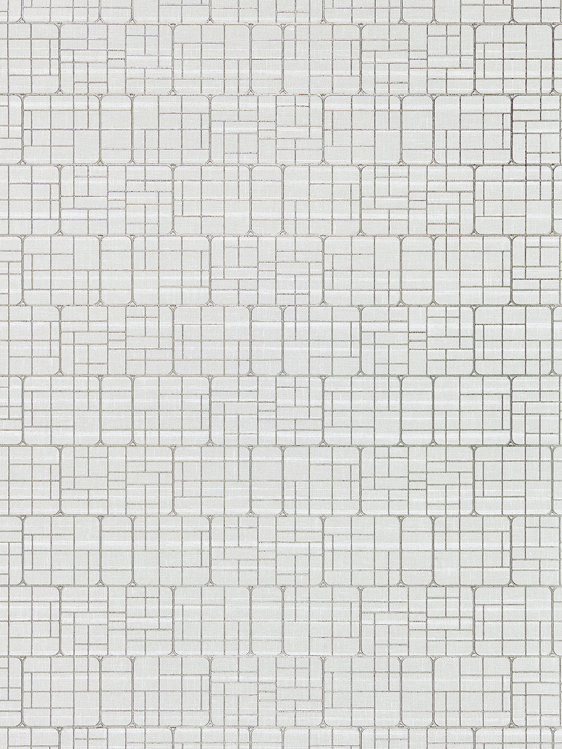 Mechanical Workmanship - Frost - Scalamandre Wallpaper